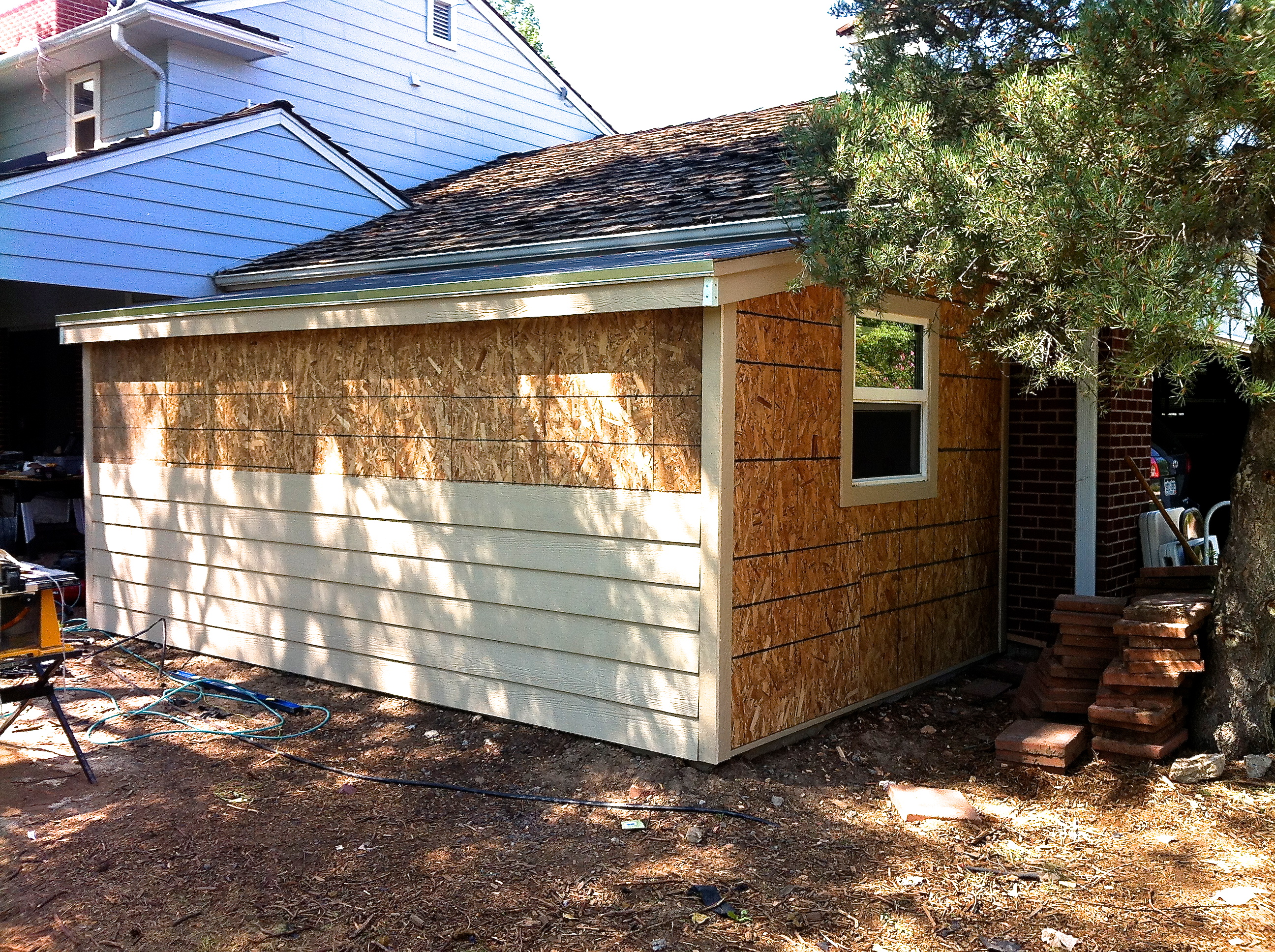 How To Build A Storage Shed Attached To Your Home Jim Cardon Customs