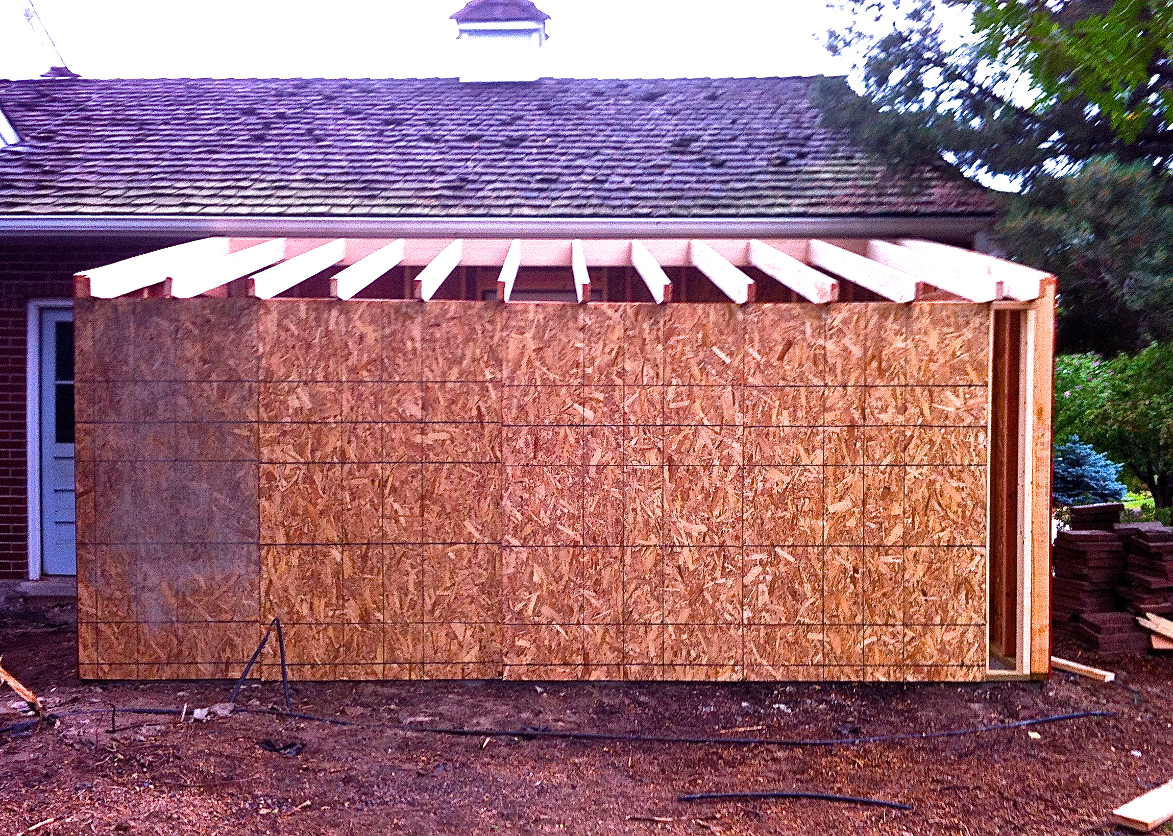 How To Build A Storage Shed Attached To Your Home | Jim ...