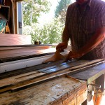 Cutting Cedar Wood With Table Saw