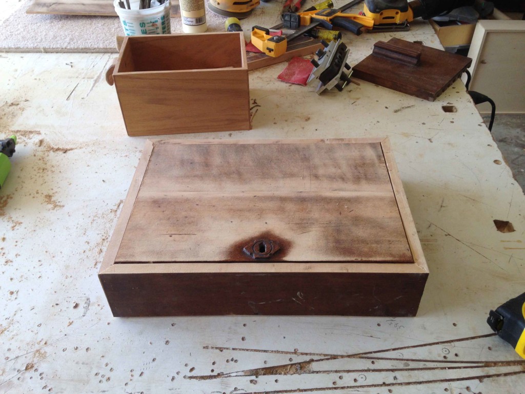Sized Wooden Box In Progress