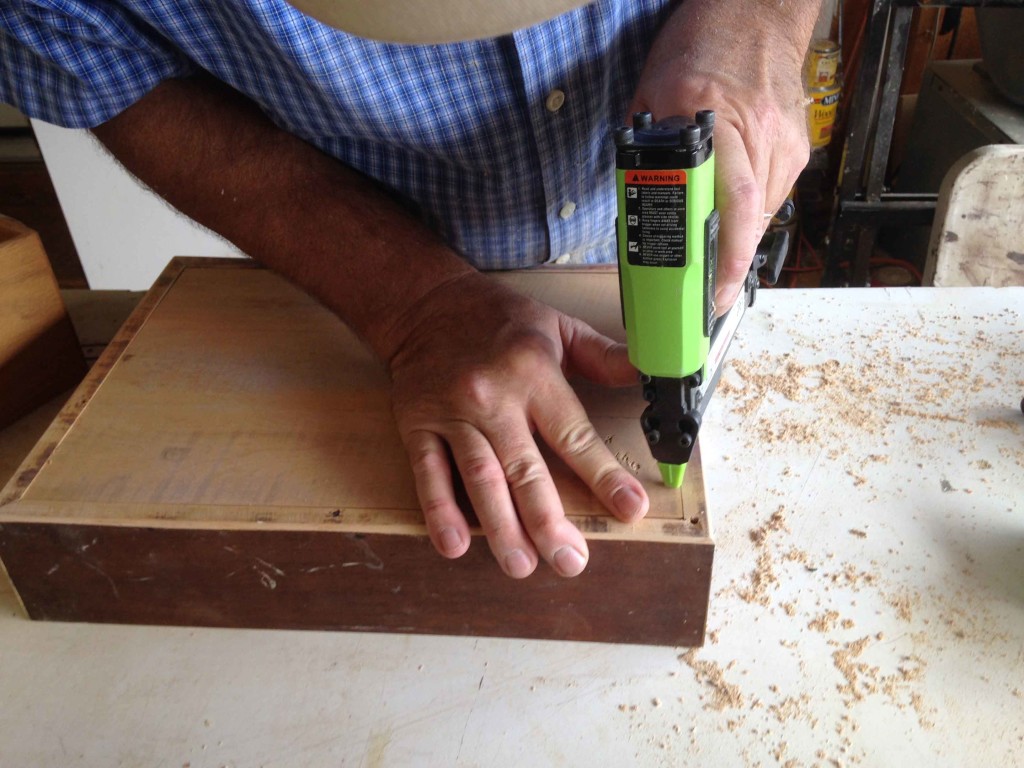 Glue and Pin Base of Wooden Box