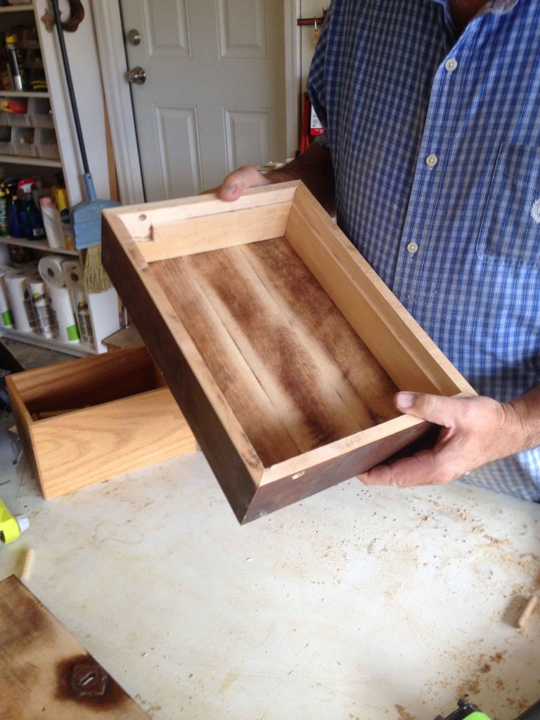 Base of Wooden Box In Progress