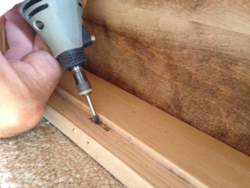 Notched Out Latch for Wood Box