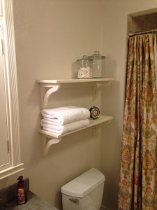 Home Shelf With Brackets    