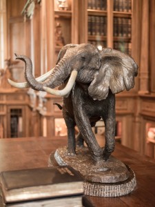 Doug Sr. Home Library Bronze Elephant         