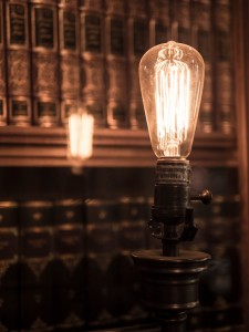 Doug Sr. Home Library Edison Light Bulb         