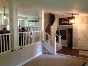 Hillan Home Remodel Railing and Stair Railing          