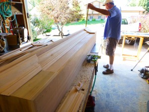 Jones Fireplace Mantel In Progress     