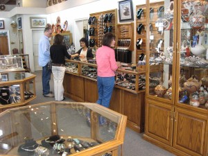 5th Generation Trading Post Display Cabinets Oak    