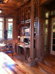 Doug Sr. Home Library Workcenter Walnut    