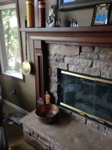 Holmes Fireplace Mantel Cherry   